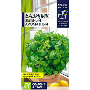 Базилик Зеленый Ароматный [Семена алтая]