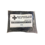Уголь актив Черный Доктор 100 г Уголь актив Черный Доктор 100 г