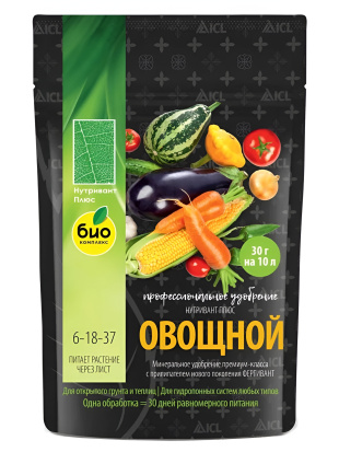 БИО-комплекс Нутривант Плюс Овощной 150 г
