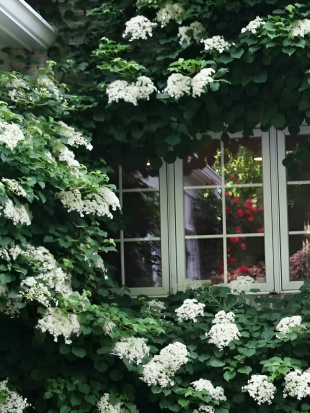 Гортензия Винтер Сюрпрайз (Winter Surprise) черешковая