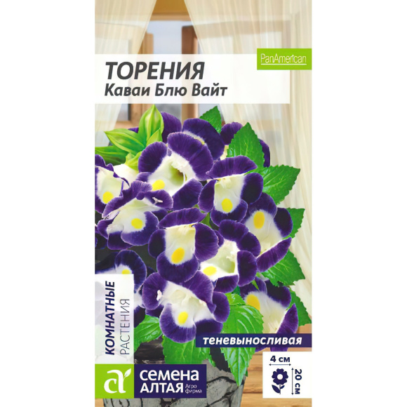 Торения Каваи Блю Вайт [Семена алтая] с доставкой