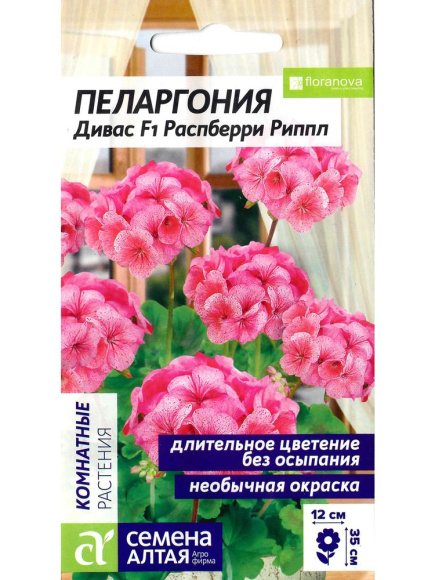 Пеларгония Дивас Распберри Риппл [Семена алтая] купить с доставкой