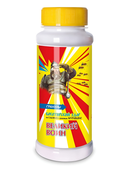 Великий Воин ГРАНУЛЫ от муравьев 150г ВХ купить с доставкой