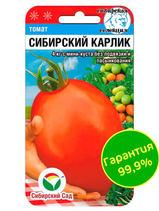 Томат Сибирский карлик [Сибирский сад]