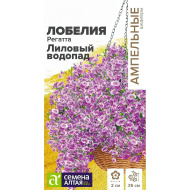 Лобелия Регатта Лиловый Водопад ампельная [Семена алтая]