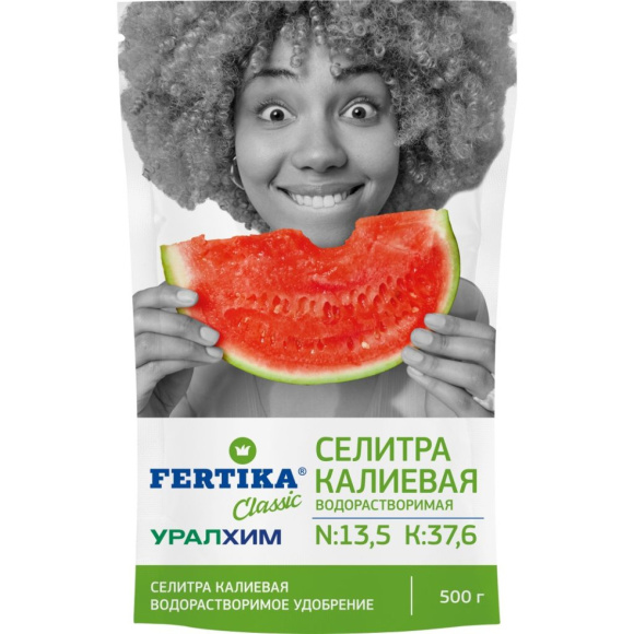 Калиевая селитра 500г [Фертика] купить с доставкой