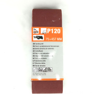 Шлифлента 75 х 457мм Р40 бесконечная 3шт. [GEPARD]