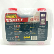 Набор аксессуаров для реноватора 5 предметов в боксе (для резки/шлифовки) [WORTEX]