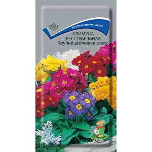 Примула бесстебельная Крупноцветковая смесь [Поиск]