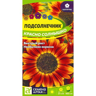 Подсолнечник Красно солнышко [Семена алтая]